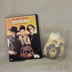 Wild Wild West dvd and Burger King meal toy WWW Stagecoach